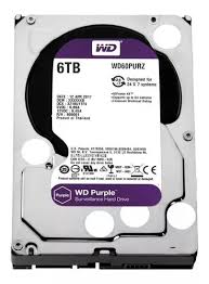 DISCO DURO WD 6TB ALMACENAMIENTO
 HDDWDIWD60PURZ

