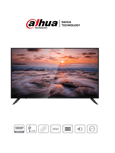 [DHI-LM43-F200-V2] MONITOR 42,5" 1080P RETROILUMINACION LED ÁNGULO DE VISIÓN 178°(H)/178°(V) HDMI×1/VGA
PARLANTE 4W×2 