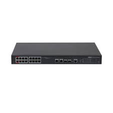 [DH-PFS4218-16ET-240] SWITCH PoE 16 PUERTOS PoE 100MPBS + 2 PUERTOS GIGA 90WATTS/ PoEWATCHDOG