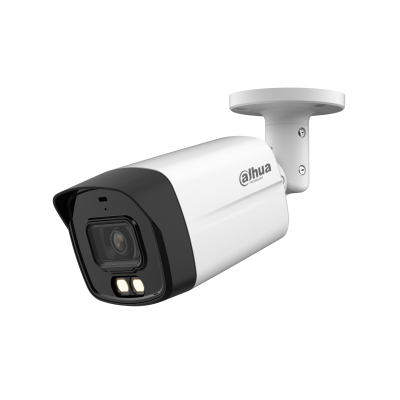 [DH-HAC-HFW1200TLMN-IL-A] CAMARA TUBO/ 2MP/ MICRÓFONO INCORPORADO/ LUZ DUAL INTELIGENTE/ 40 M DE DISTANCIA DE ILUMINACIÓN /LENTE FIJA DE 3,6 MM (2,8 MM OPCIONAL)/ IP67, 12 VCC/  WDR/ CVI,CVBS,AHD,TVI CONMUTABLE