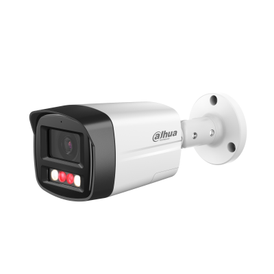 [DH-IPC-HFW2249TL-S-PV] CAM DAHUA TUBO IP DUAL LIGHT 2MP 2.8MM IR 30M POE AUD SMD PLUS IVS IP67