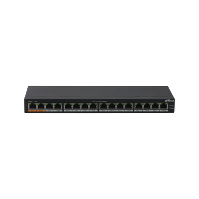 [DH-PFS3016-16GT-190] SWITCH PoE 10 PUERTOS 16PoE BT90W TODO GIGIA-PUERTOS PoEWATCHDOG 250M 10/100/1000M