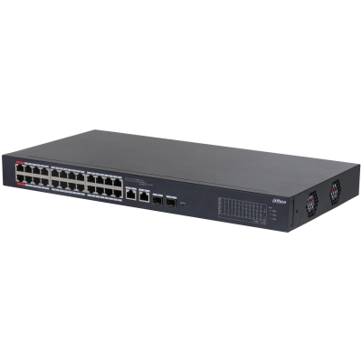 [DH-CS4226-24ET-240] SWITCH DAHUA POE 26PT CLOUDMANAGE 1000MPBS 90W LOOP PROT WATCHDOG