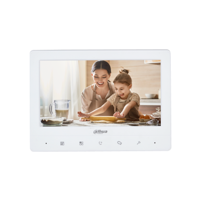 [DHI-VTH1020J] MONITOR PORTERO DAHUA INTERNO 7" INTERCOM TOUCHBUTTON MULTIPLE BELL SOUNDS