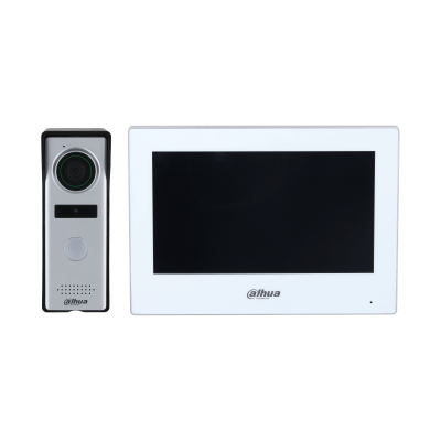 [DHI-KTH01] KIT VIDEO PORTERO WIFI IEXT CMOS HD 7" 1/2 8" IR VTO/VTH DWDR 6CJH ALARMA/ 1 CH SALIDA ALARMA STANDARD POE IP66