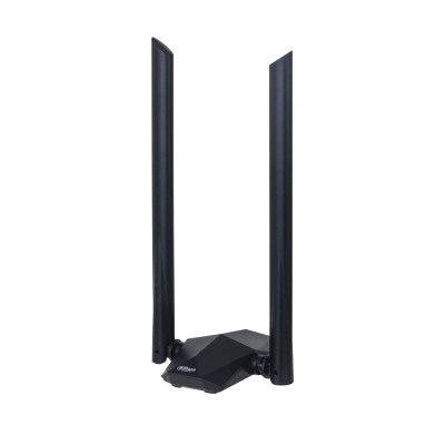 [DH-NC1800] ADAPTADOR DAHUA 802.11AX SOPORTA 6TH GEN 2 ANTENAS EXTERNAS 5DBI 2.4-5.OGHX FRECUENCIA 1800MBS VELOCIDAD PLUG&PLAY