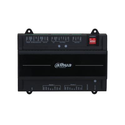 [DHI-ASC2202B-S] CONTROL ACCESO DAHUA CONTROLADORA 100K-USU 500K CARD COMUNICACION TCP/IP RS485 Y 2 WIEGAND