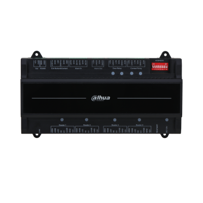 [DHI-ASC2202B-D] DAHUA ACCESO CONTROLADORA TCP IP RS485 100K-USU 500K CARD ALARM INTERLOCK ANTI-PASSBACK REMOTE UNLOCK RTC WATCHDOG POE