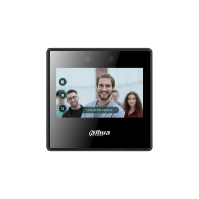 [DHI-ASI3223A] CONTROL DE ACCESO DAHUA RECON FACIAL 4.3'' 2MPWIDE QR VIDEO LLAMADAS DWDR 5K CARDS
