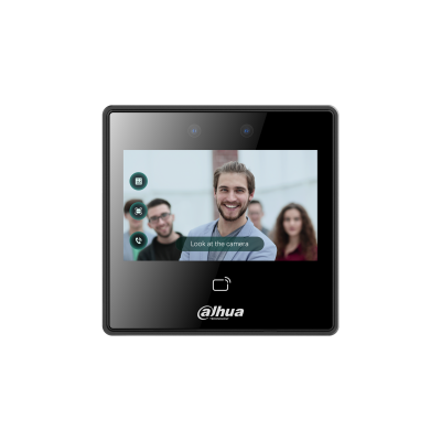 [DHI-ASI3213A-W] CONTROL DE ACCESO DAHUA RECON FACIAL 4.3'' 2MPWIDE QR VIDEO LLAMADAS DWDR 5K CARDS WIRELESS