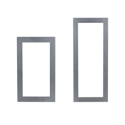 [VTM126] MARCO FRONTAL ALUMINIO DAHUA PARA 3 MODULOS PORTERO MODULAR