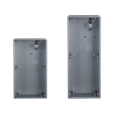 [VTM127] CAJA ALUMINIO DAHUA PARA 2 MODULOS PORTERO MODULAR